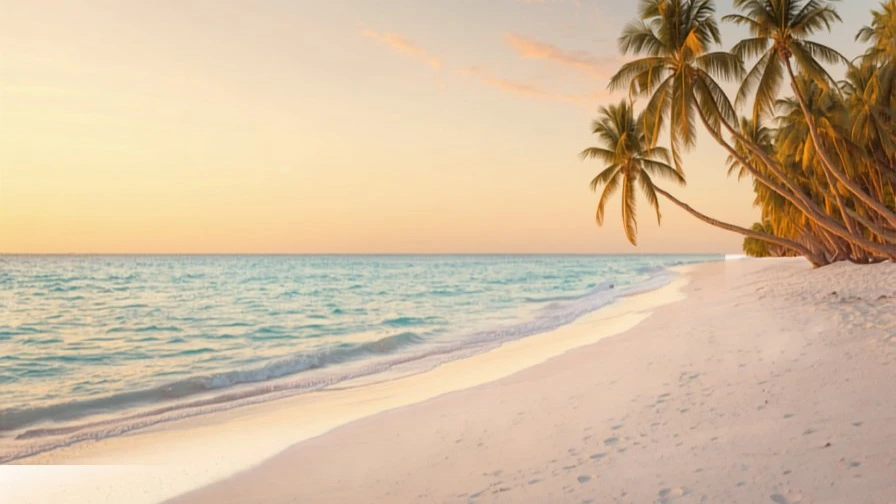 Paisaje tropical en Punta Cana, República Dominicana