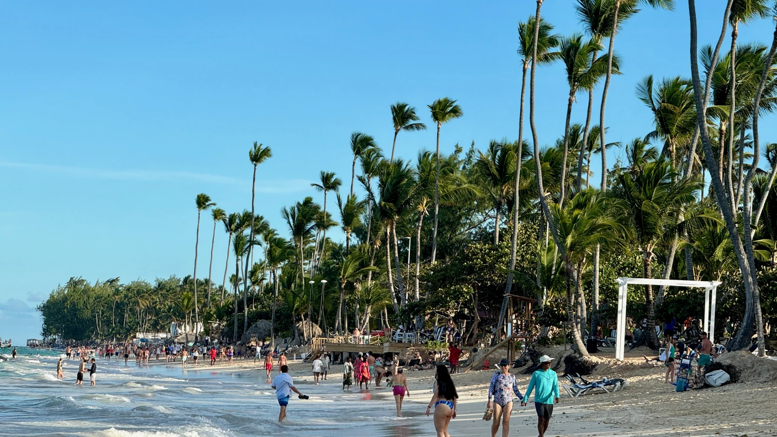 Playa Bávaro en Punta Cana con mar turquesa